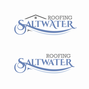 Logo Design by debric for Saltwater Roofing | Design #27994971