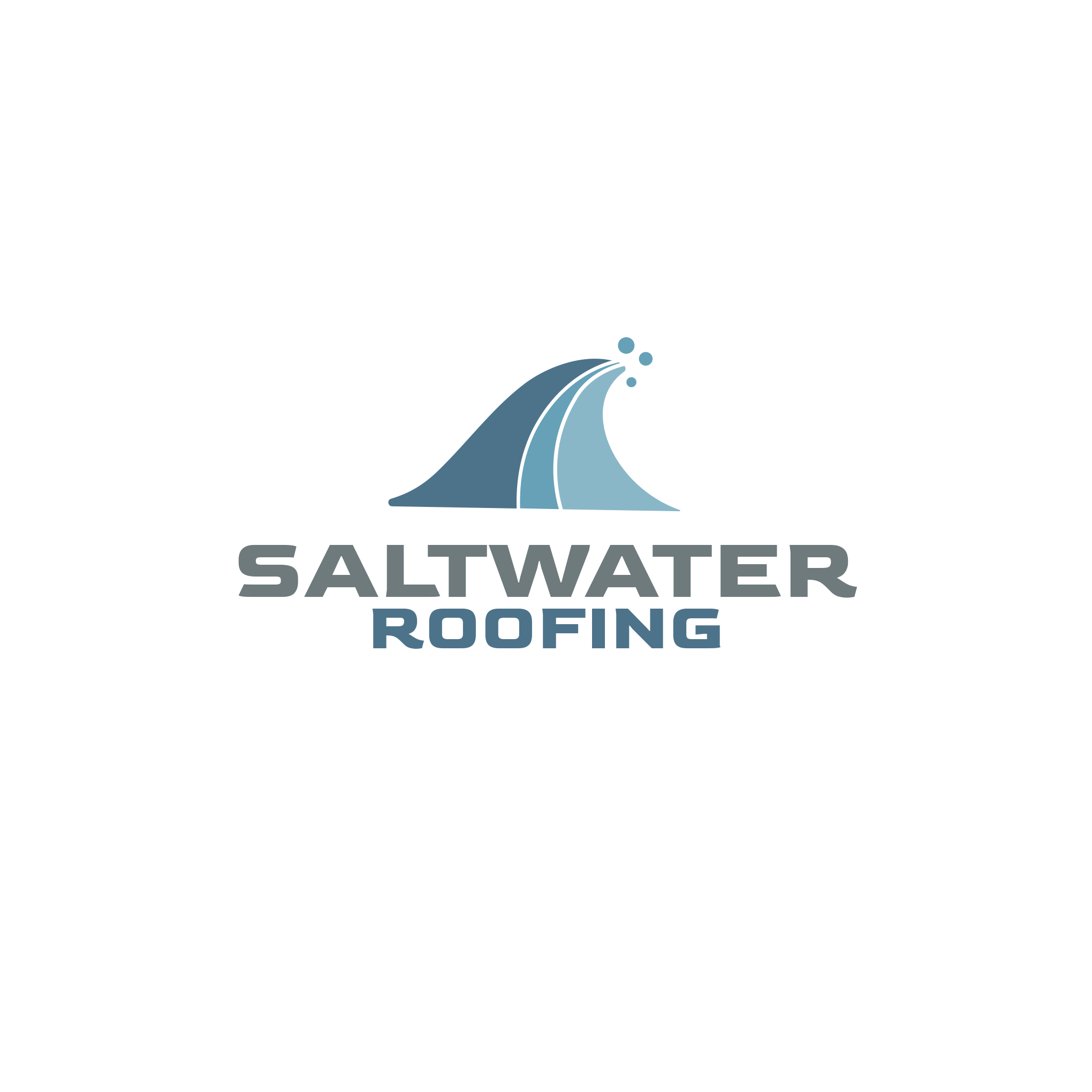 Logo Design by Raylene Johnston for Saltwater Roofing | Design #27985781