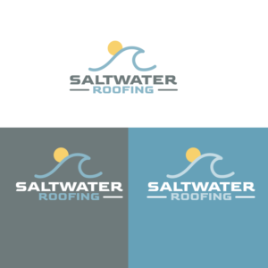 Logo Design by Raylene Johnston for Saltwater Roofing | Design #27985782