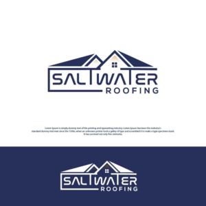 Logo Design by creative.bugs for Saltwater Roofing | Design: #27983608