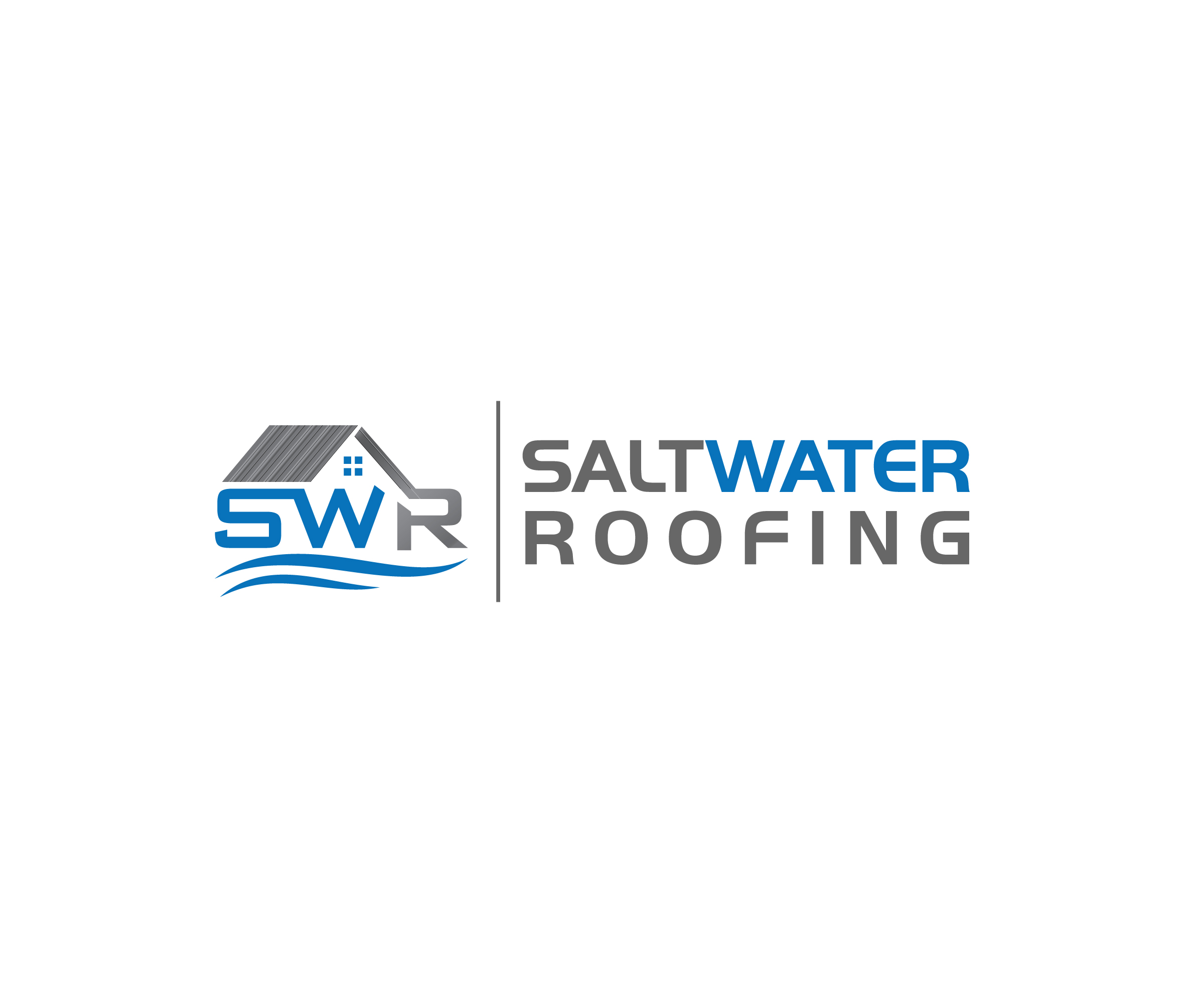 Logo Design by ecorokerz for Saltwater Roofing | Design #27981188