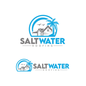 Logo Design by PsyPen for Saltwater Roofing | Design #27980481