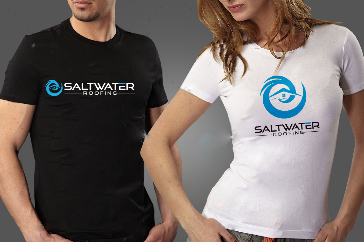 Logo Design by zebronicgraphic for Saltwater Roofing | Design #27998412