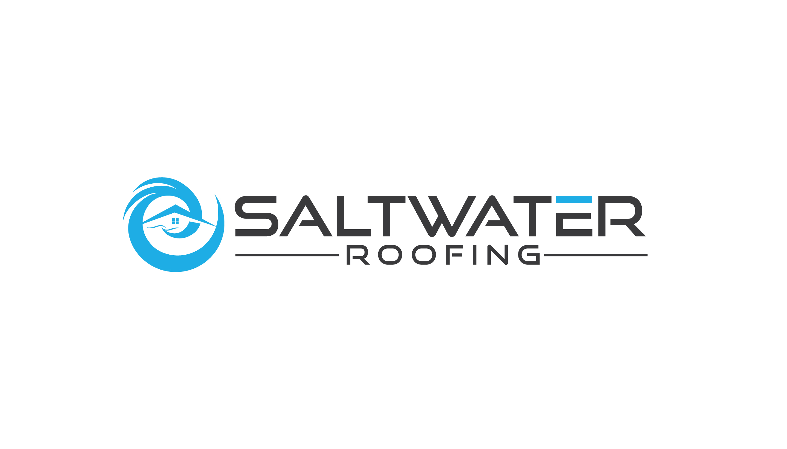 Logo Design by zebronicgraphic for Saltwater Roofing | Design #28000487
