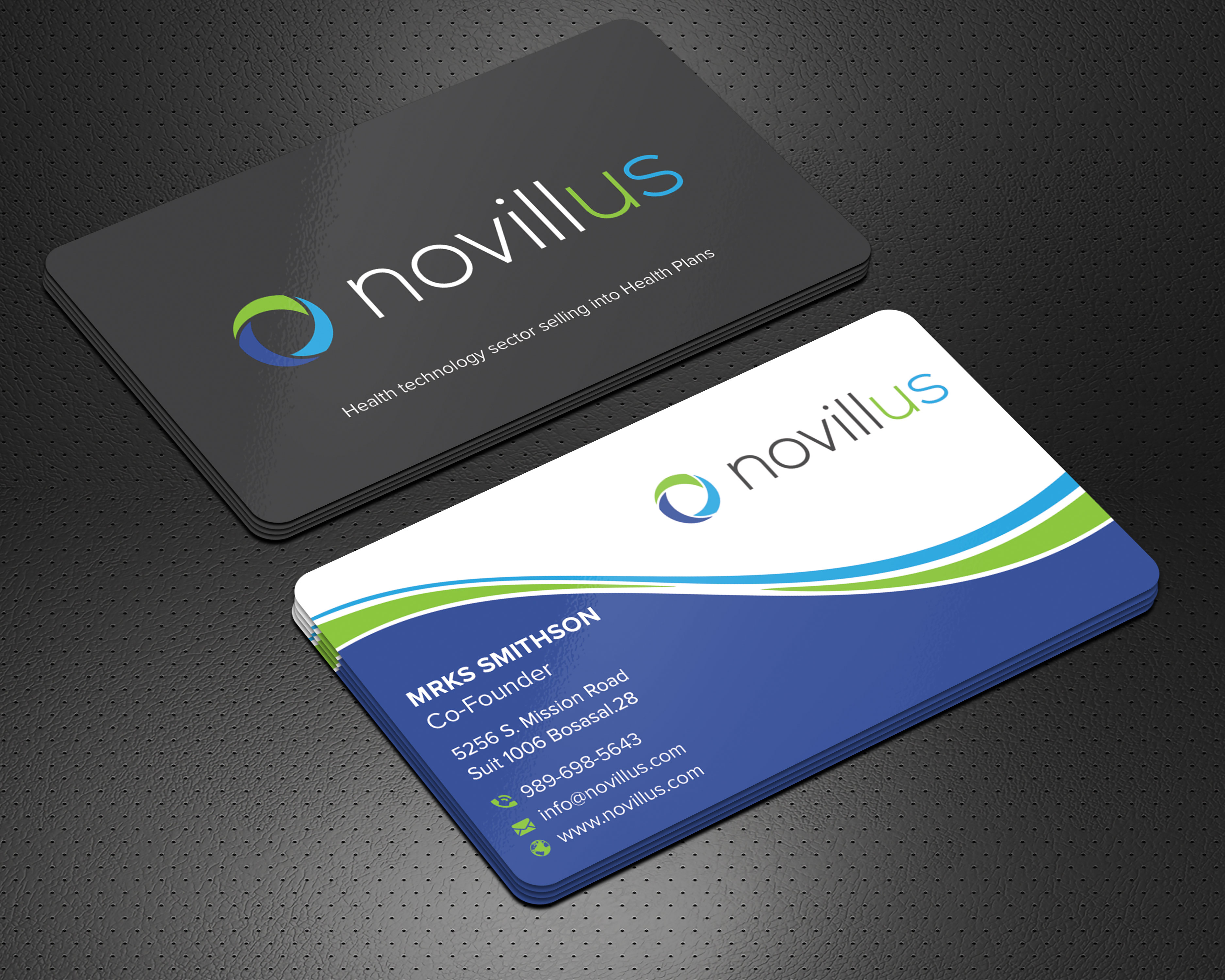 Diseño de Tarjeta de Presentación por sadikul islam para Novillus, LLC | Diseño #27992676