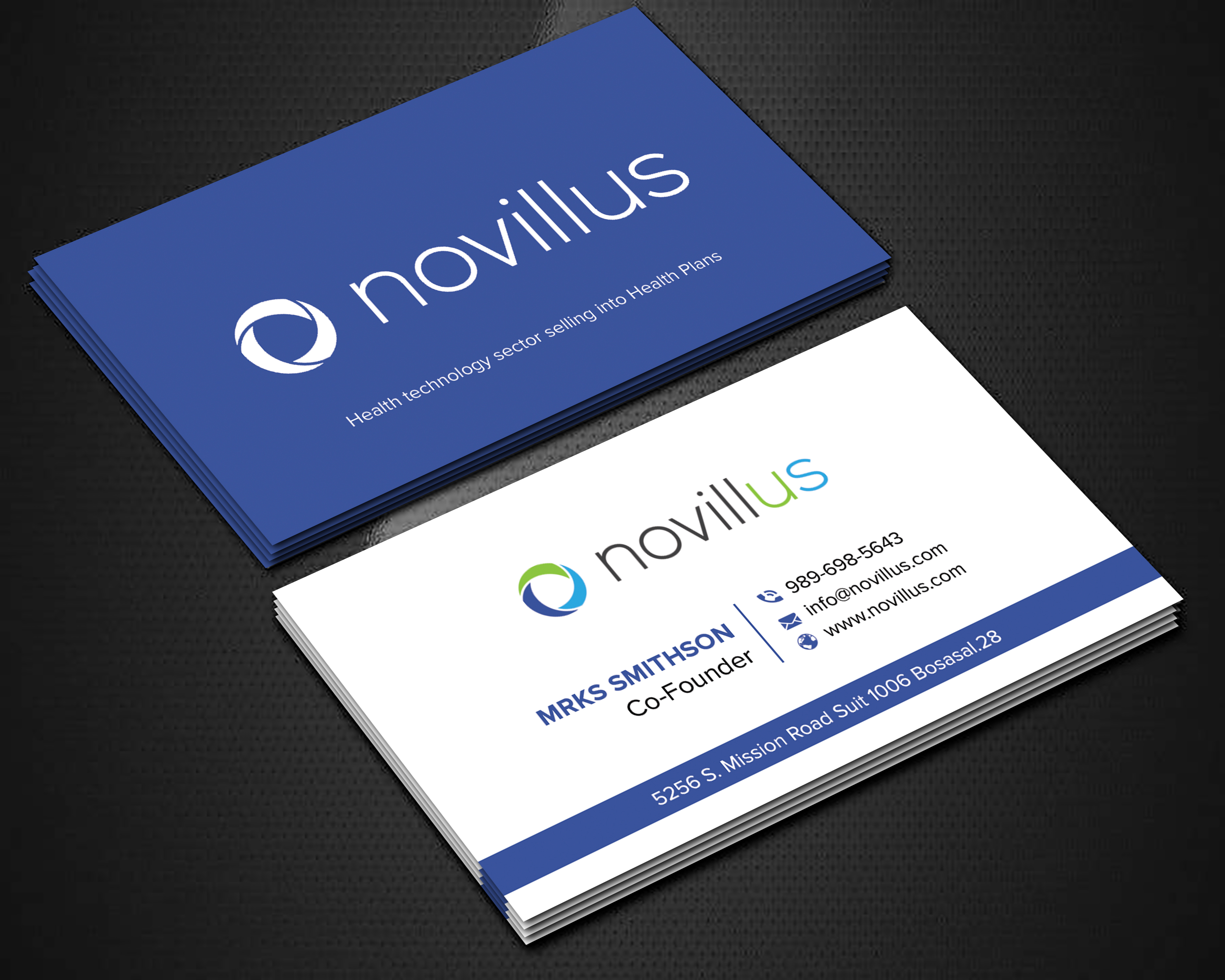 Business Card Design by sadikul islam for Novillus, LLC | Design #27992687