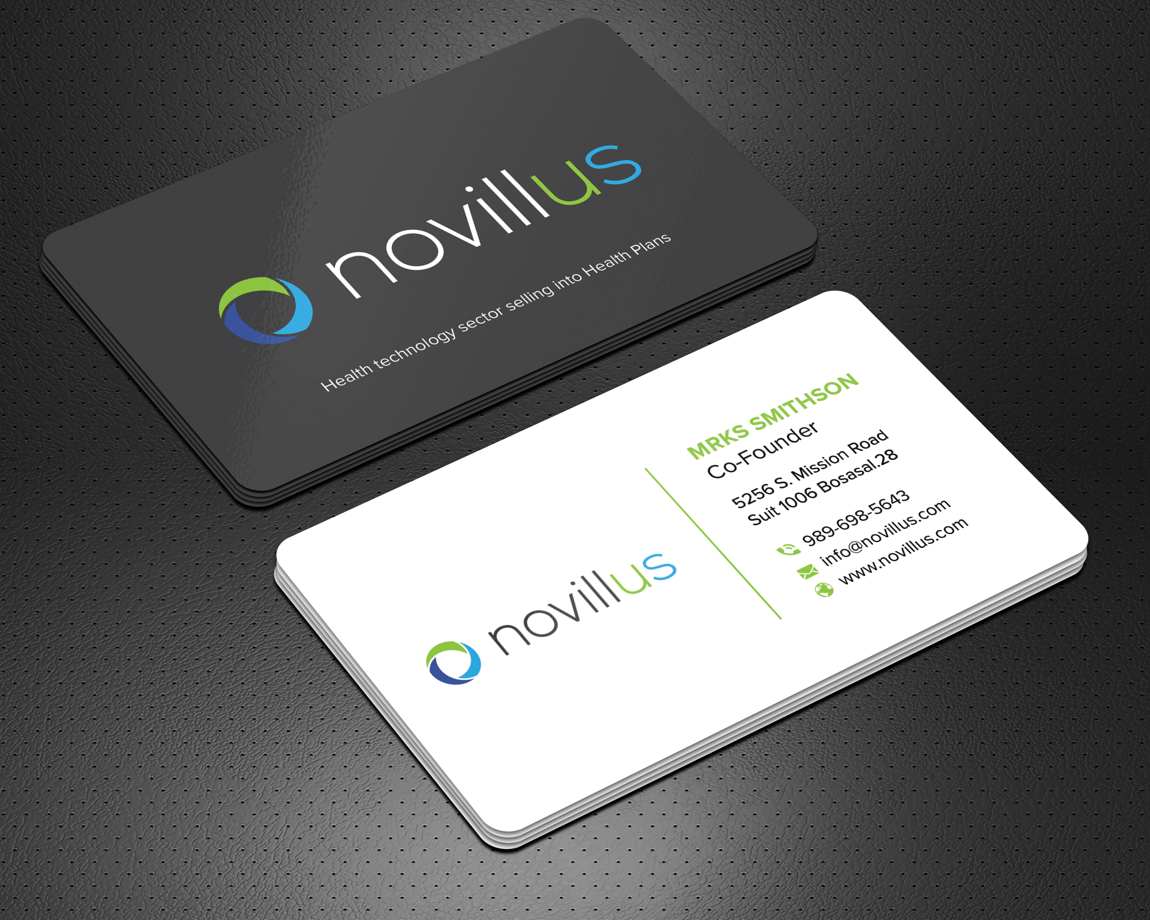 Diseño de Tarjeta de Presentación por sadikul islam para Novillus, LLC | Diseño #27992706