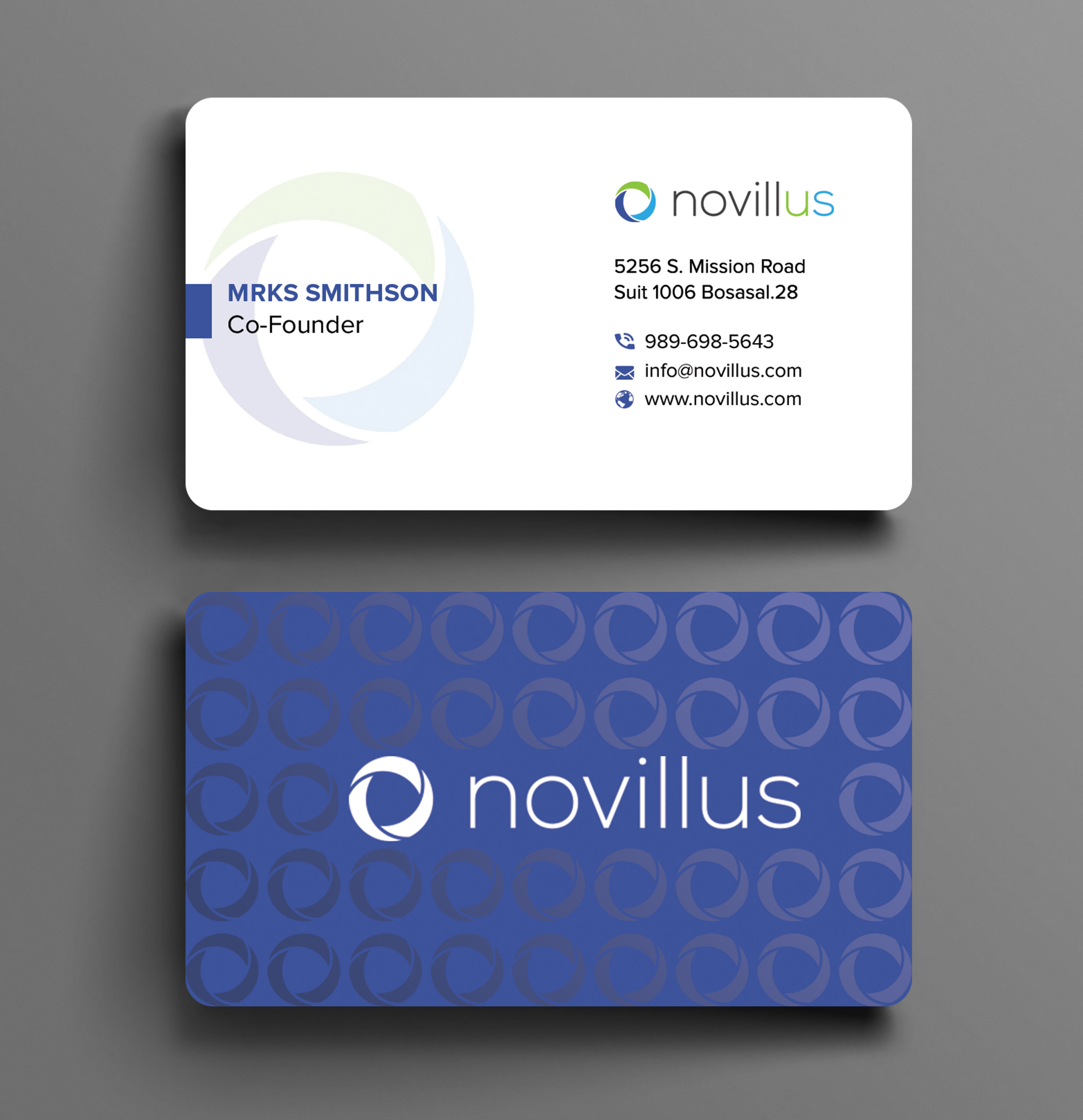 Diseño de Tarjeta de Presentación por sadikul islam para Novillus, LLC | Diseño #27992715