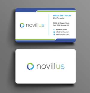 Business Card Design by sadikul islam for Novillus, LLC | Design: #27993745
