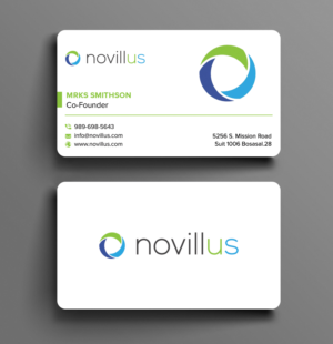 Business Card Design by sadikul islam for Novillus, LLC | Design: #27993759