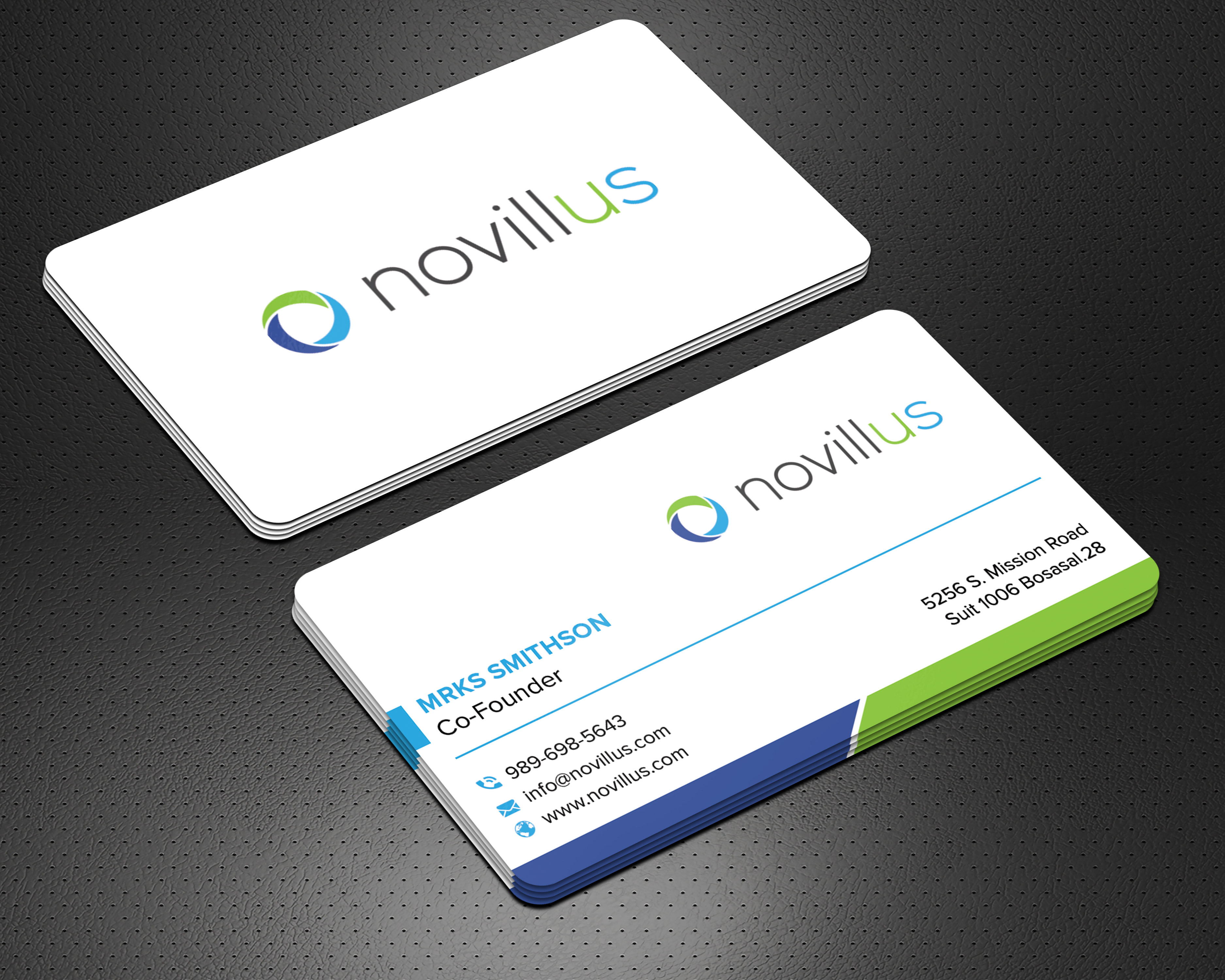 Diseño de Tarjeta de Presentación por sadikul islam para Novillus, LLC | Diseño #27993762