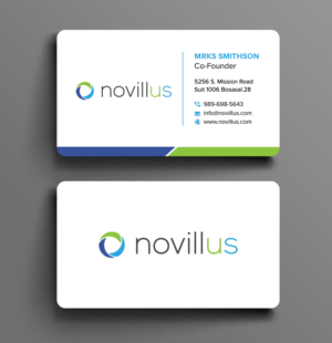 Business Card Design by sadikul islam for Novillus, LLC | Design: #27993774