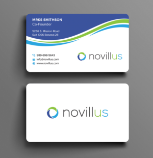 Business Card Design by sadikul islam for Novillus, LLC | Design: #28017046