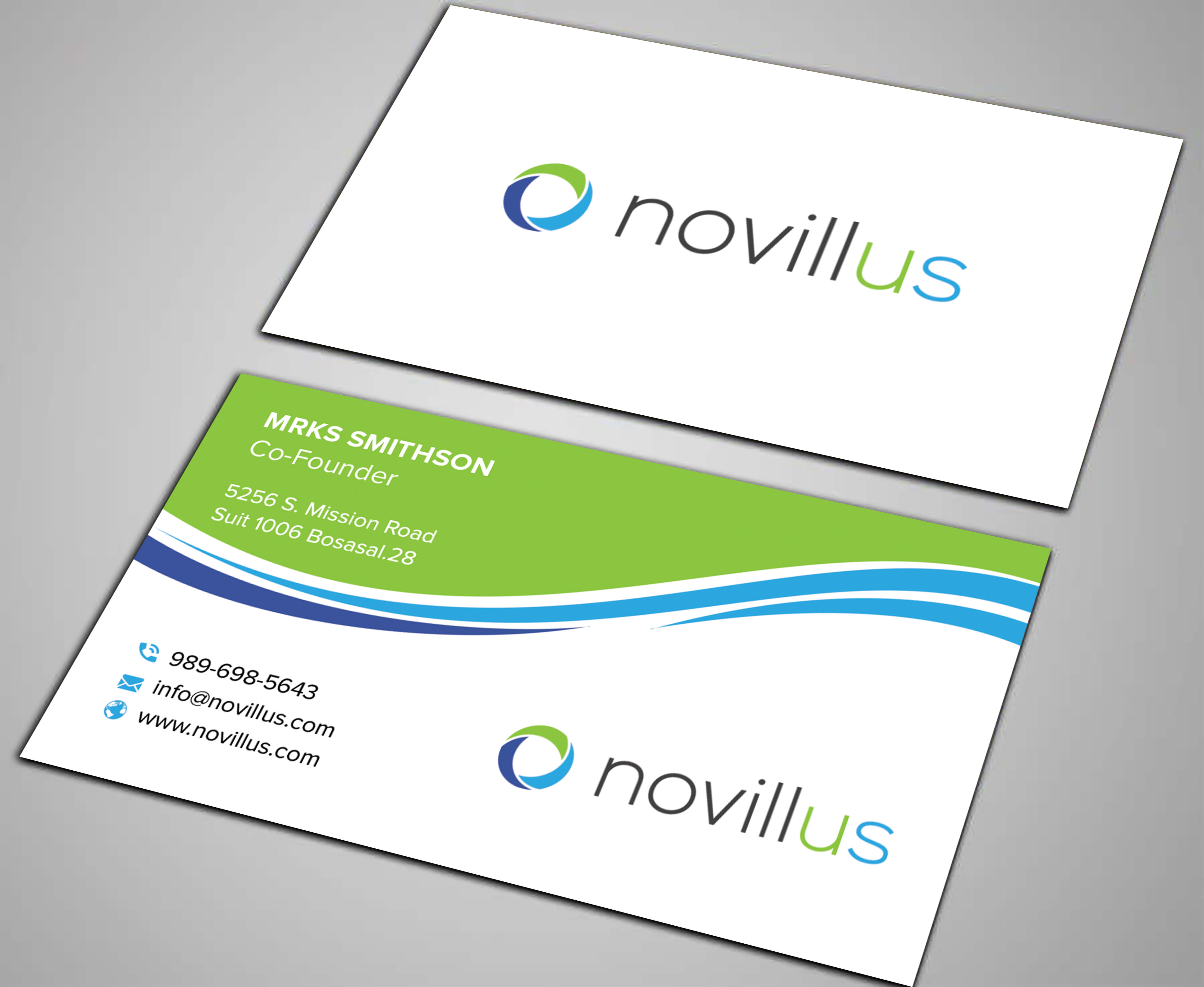 Business Card Design by sadikul islam for Novillus, LLC | Design #28017049