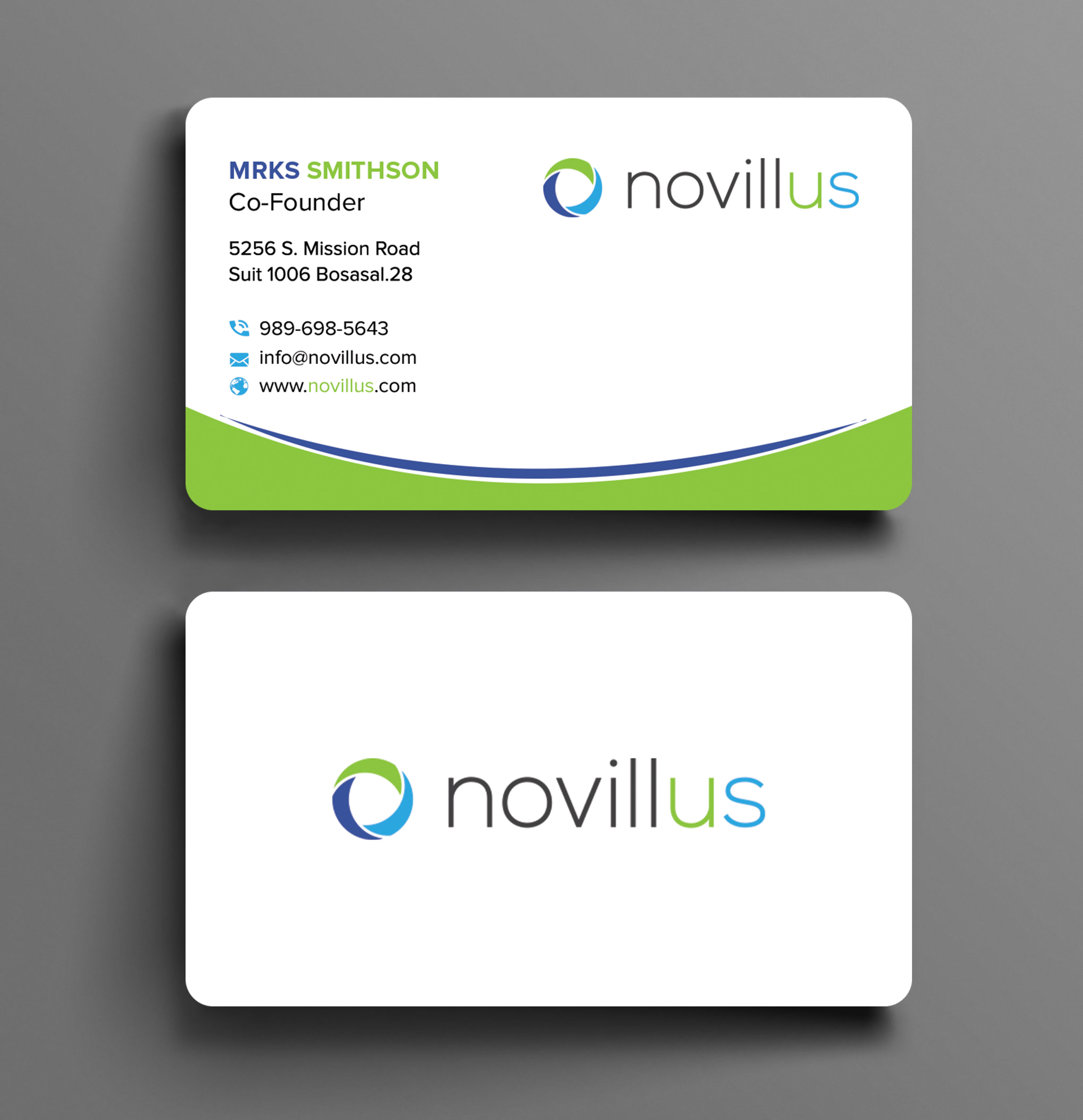 Visitenkarten-Design von sadikul islam für Novillus, LLC | Design #28017054