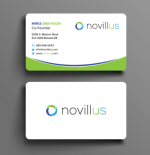 Visitenkarten-Design von sadikul islam für Novillus, LLC | Design: #28017054