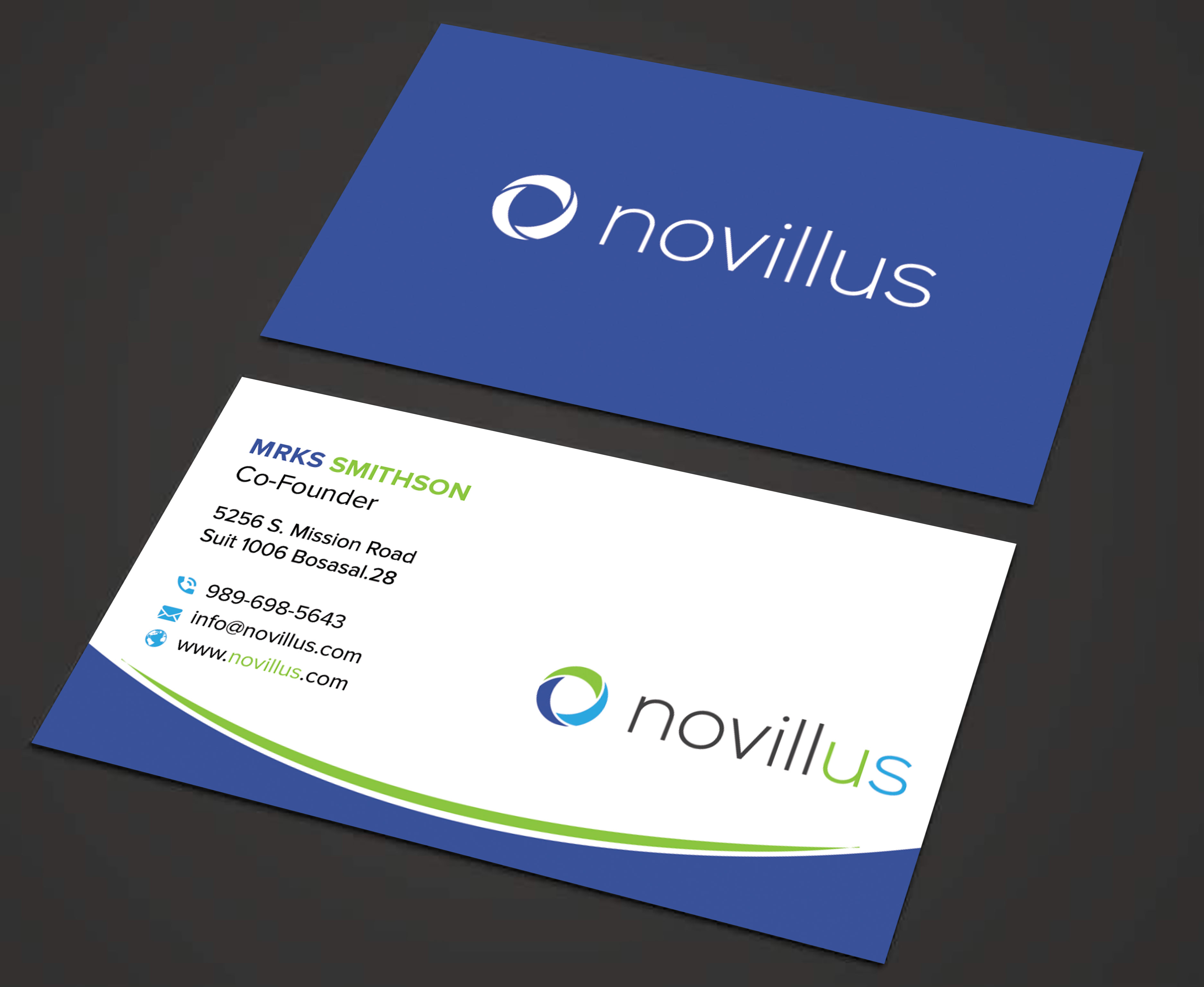 Business Card Design by sadikul islam for Novillus, LLC | Design #28017055