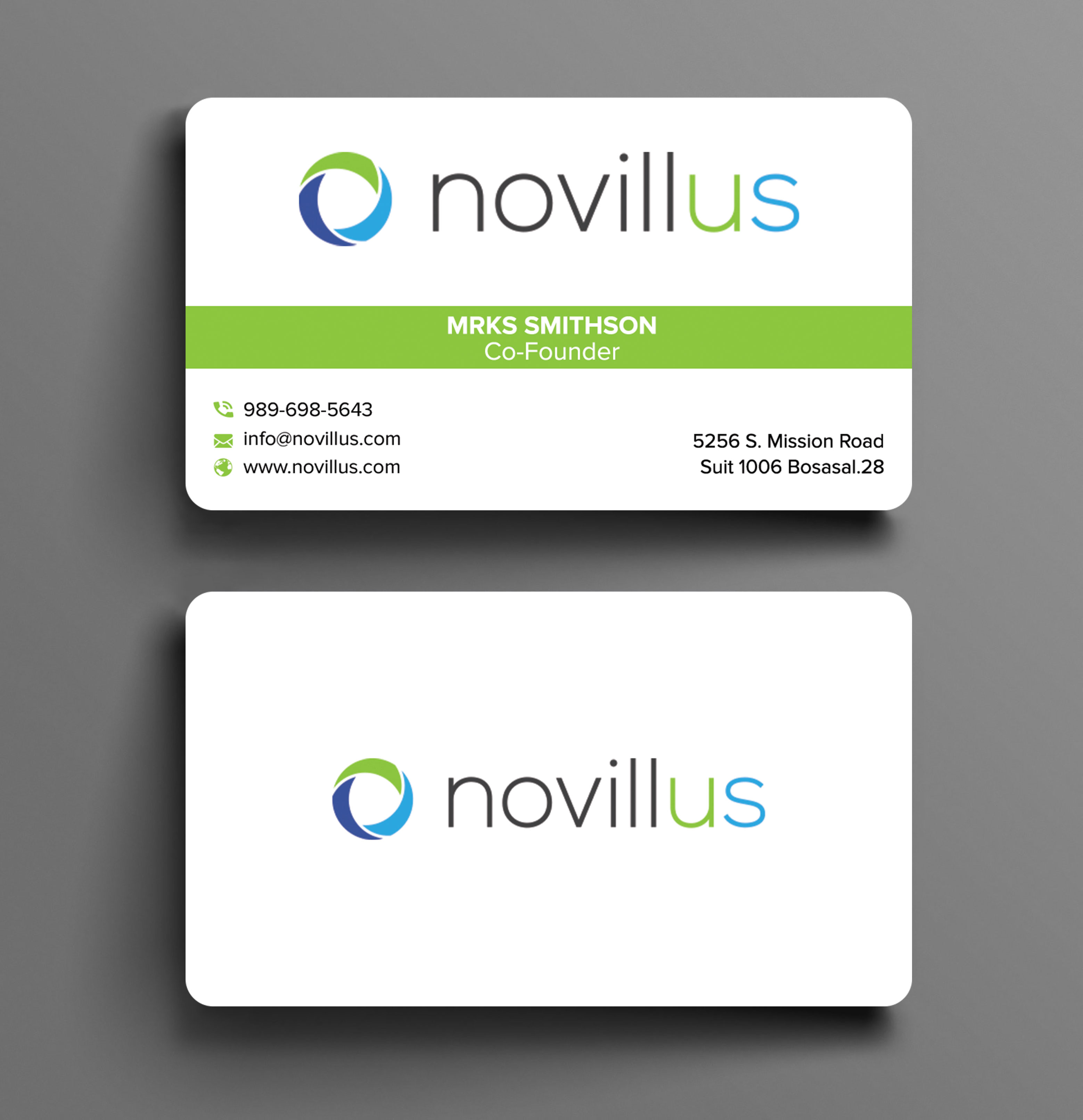 Visitenkarten-Design von sadikul islam für Novillus, LLC | Design #28017217