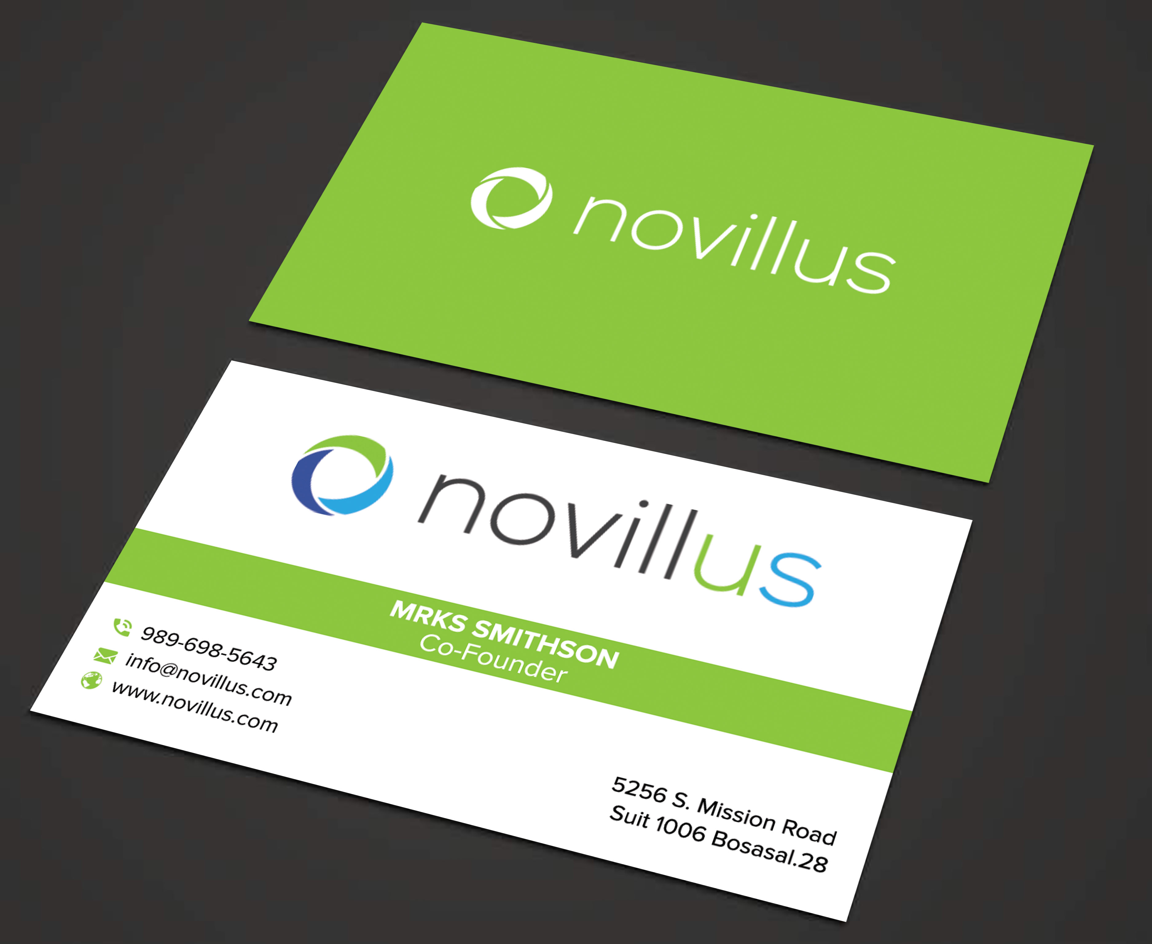 Business Card Design by sadikul islam for Novillus, LLC | Design #28017220