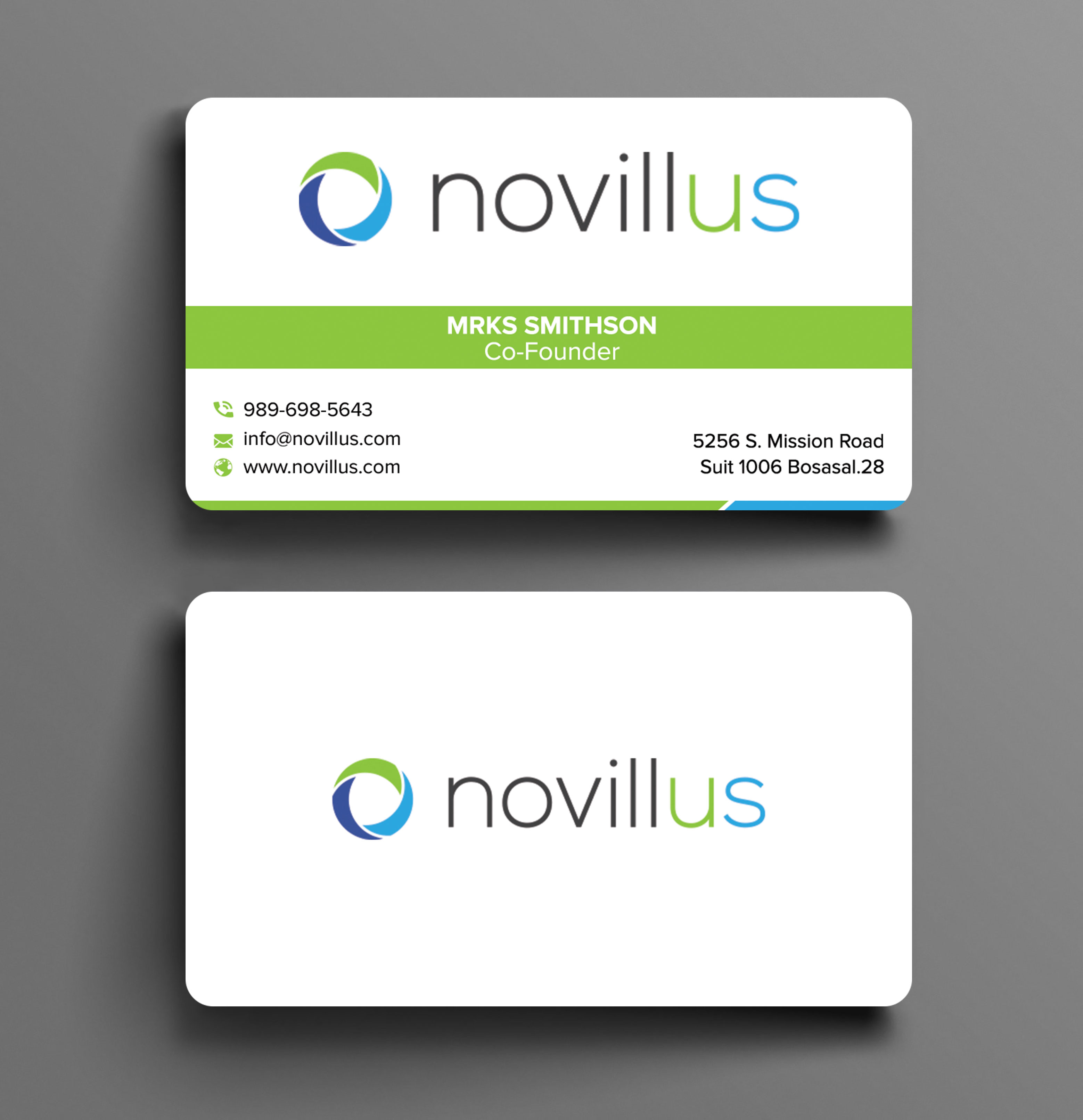 Business Card Design by sadikul islam for Novillus, LLC | Design #28017221
