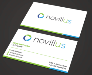 Business Card Design by sadikul islam for Novillus, LLC | Design: #28017293