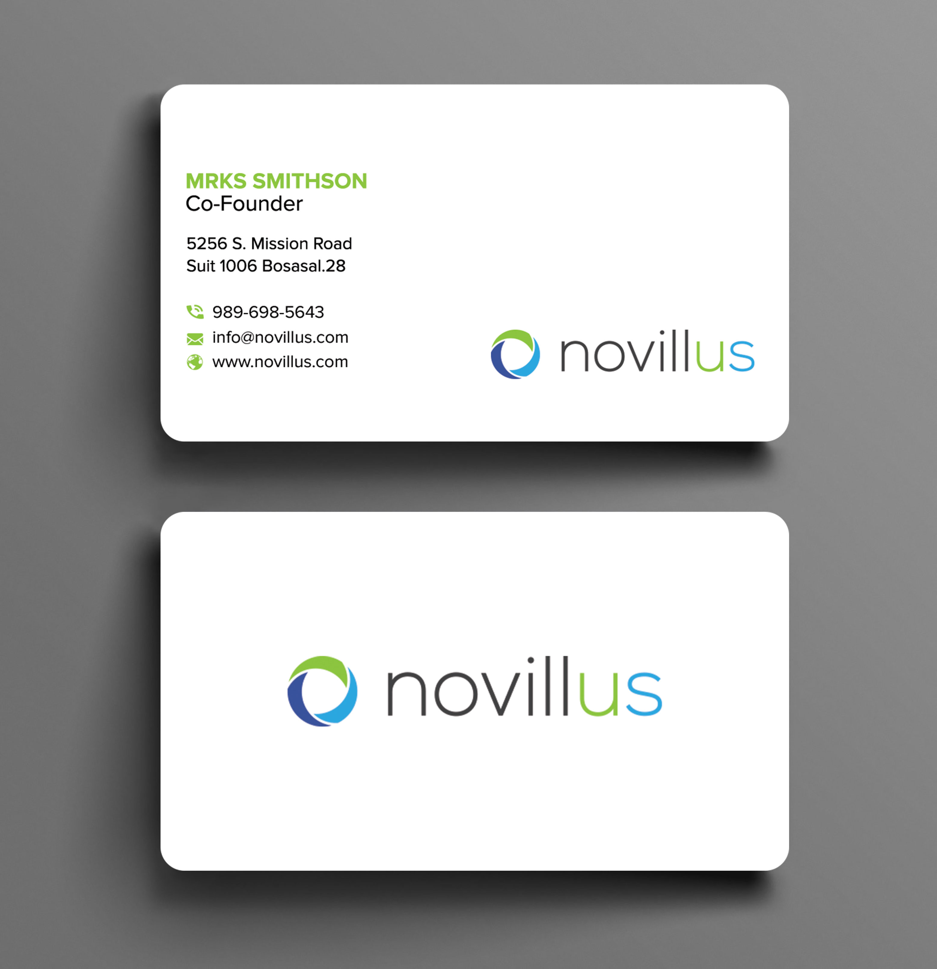 Business Card Design by sadikul islam for Novillus, LLC | Design #28017306