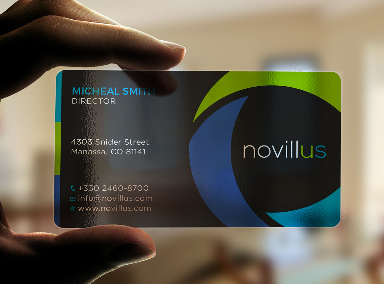 Business Card Design by RENEXIT for Novillus, LLC | Design #28010578