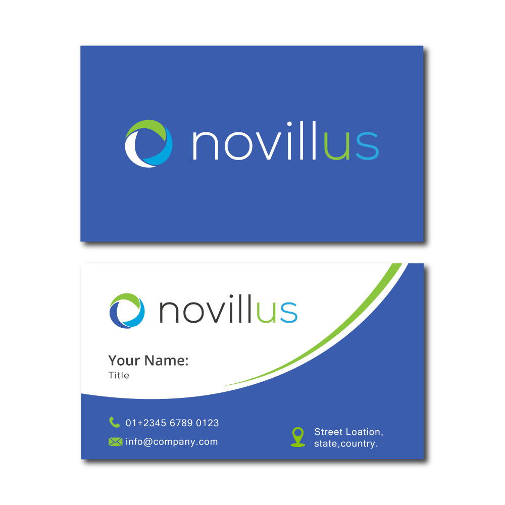 Business Card Design by GOOD GRAPHICAA for Novillus, LLC | Design #28007749