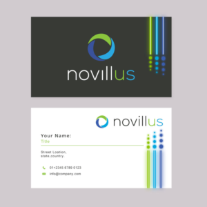 Business Card Design by GOOD GRAPHICAA for Novillus, LLC | Design: #28008797