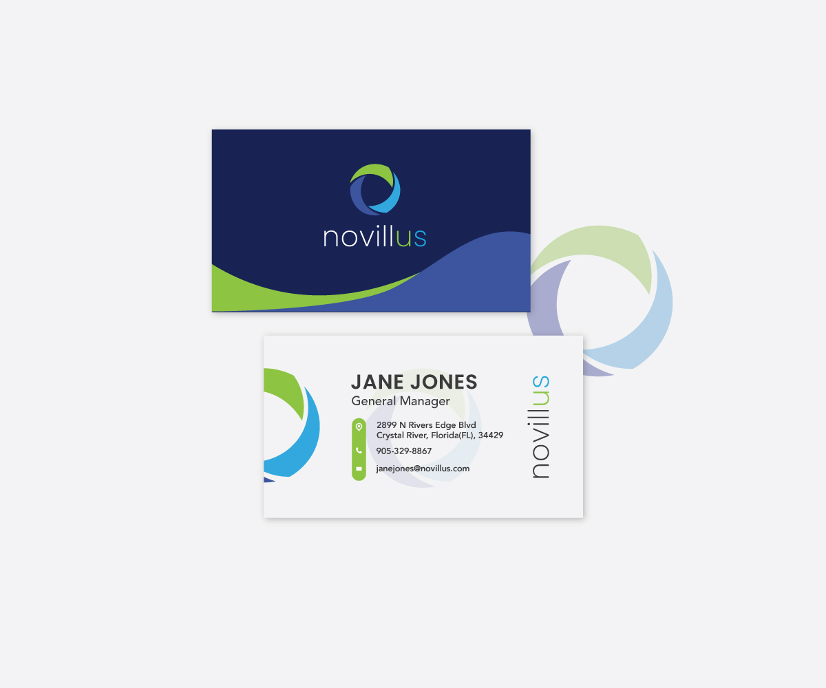 Business Card Design by Design_Lenni for Novillus, LLC | Design #28007180