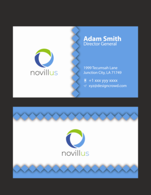 Business Card Design by Wasifhan for Novillus, LLC | Design: #28007727