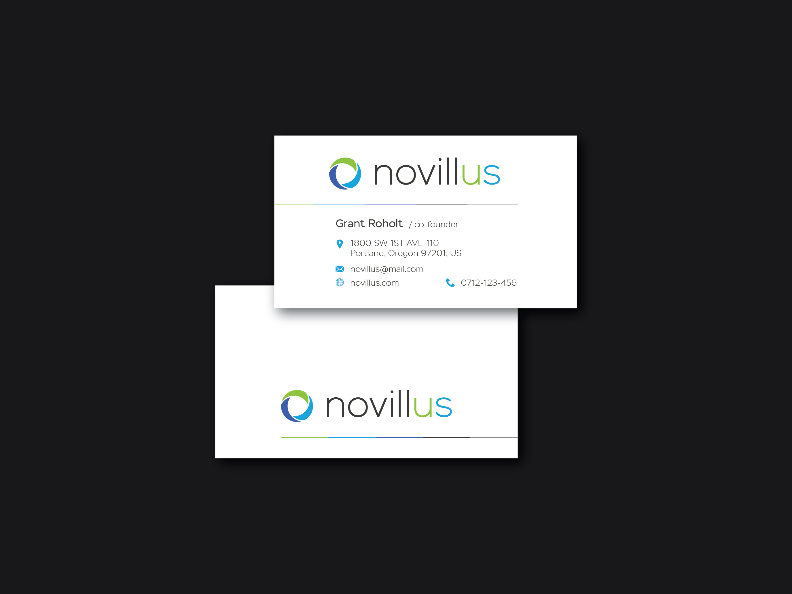 Business Card Design by dhamkith for Novillus, LLC | Design #27984070