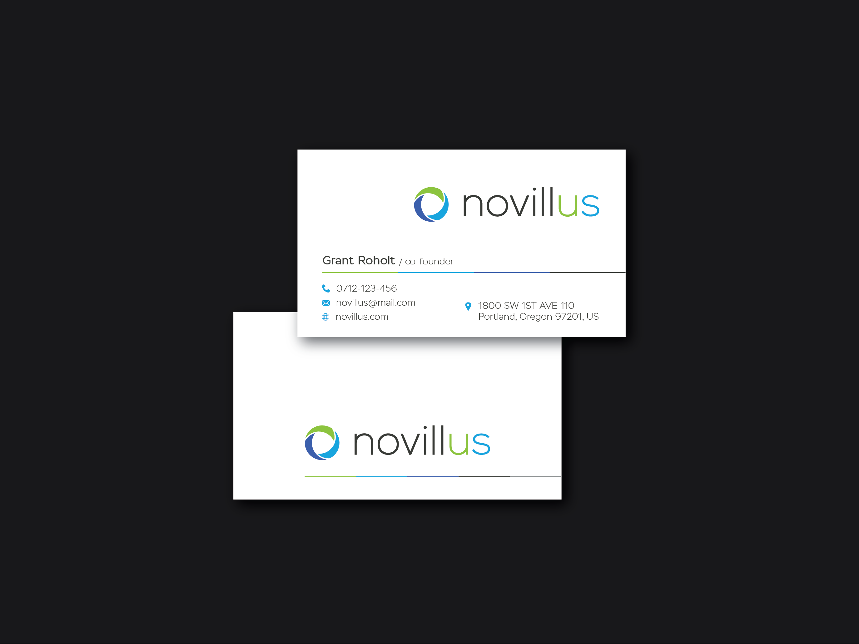 Business Card Design by dhamkith for Novillus, LLC | Design #27988397