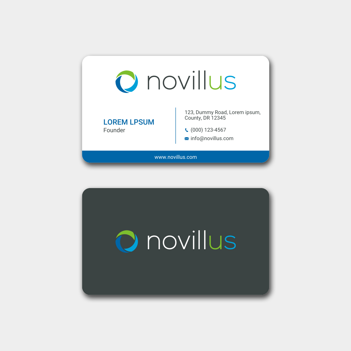 Business Card Design by graphicssquare for Novillus, LLC | Design #27980559
