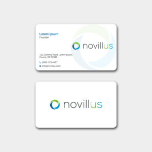 Business Card Design by graphicssquare for Novillus, LLC | Design: #27980560