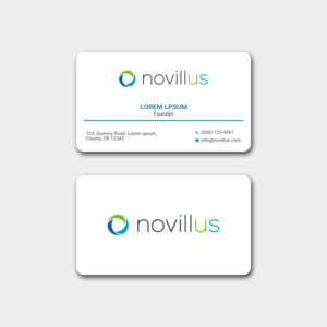 Business Card Design by graphicssquare for Novillus, LLC | Design #27980561
