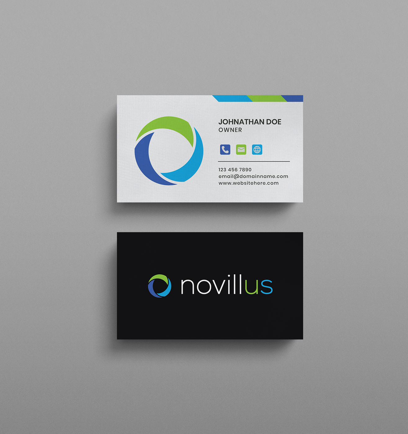 Business Card Design by JK18 for Novillus, LLC | Design #27993079