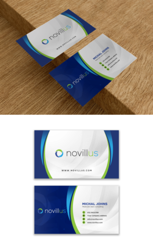 Business Card Design by debdesign for Novillus, LLC | Design: #28007889