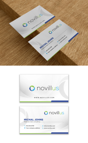 Business Card Design by debdesign for Novillus, LLC | Design: #28007895