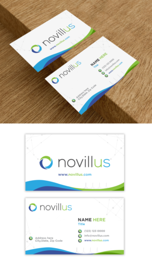 Business Card Design by debdesign for Novillus, LLC | Design: #28012344