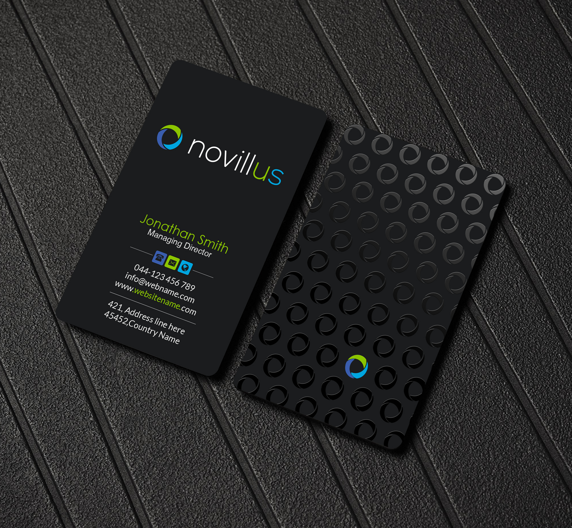 Diseño de Tarjeta de Presentación por Creations Box 2015 para Novillus, LLC | Diseño #27989769