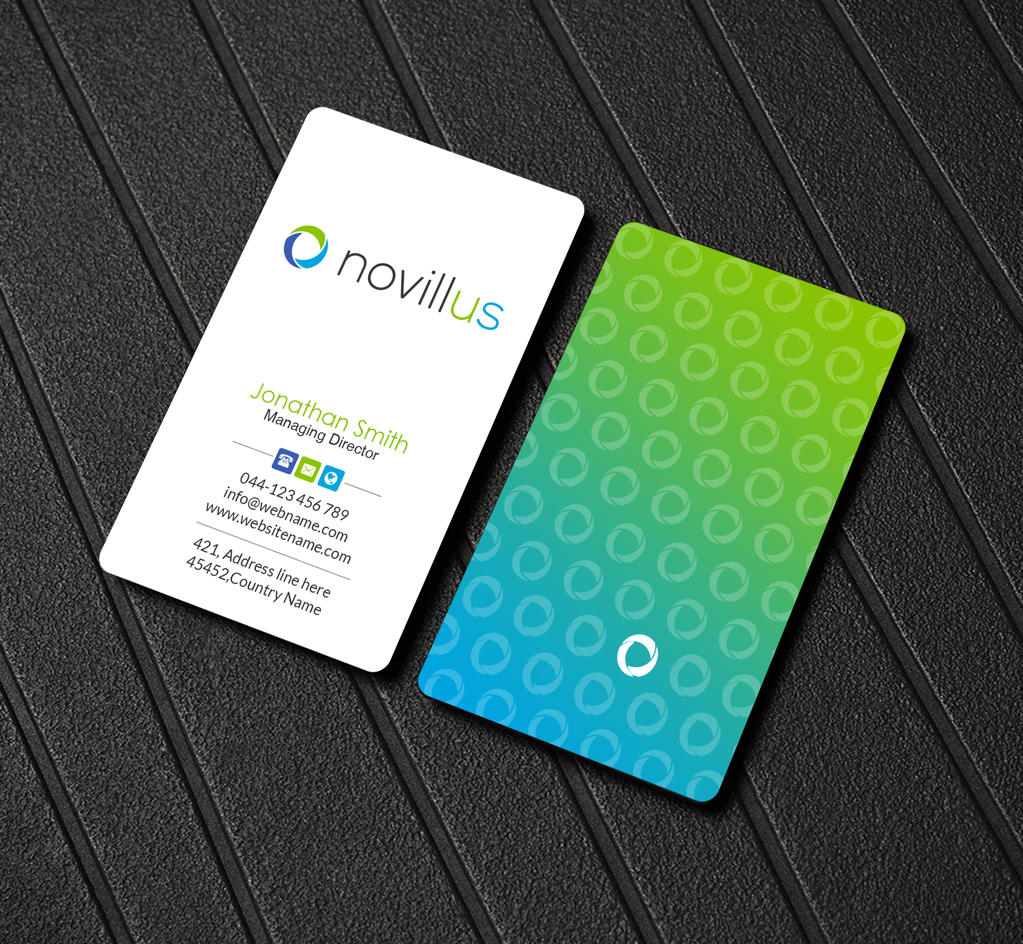 Business Card Design by Creations Box 2015 for Novillus, LLC | Design #27992829