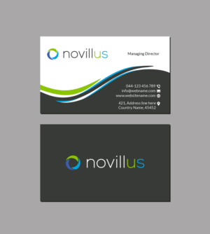 Business Card Design by Creations Box 2015 for Novillus, LLC | Design: #27993162