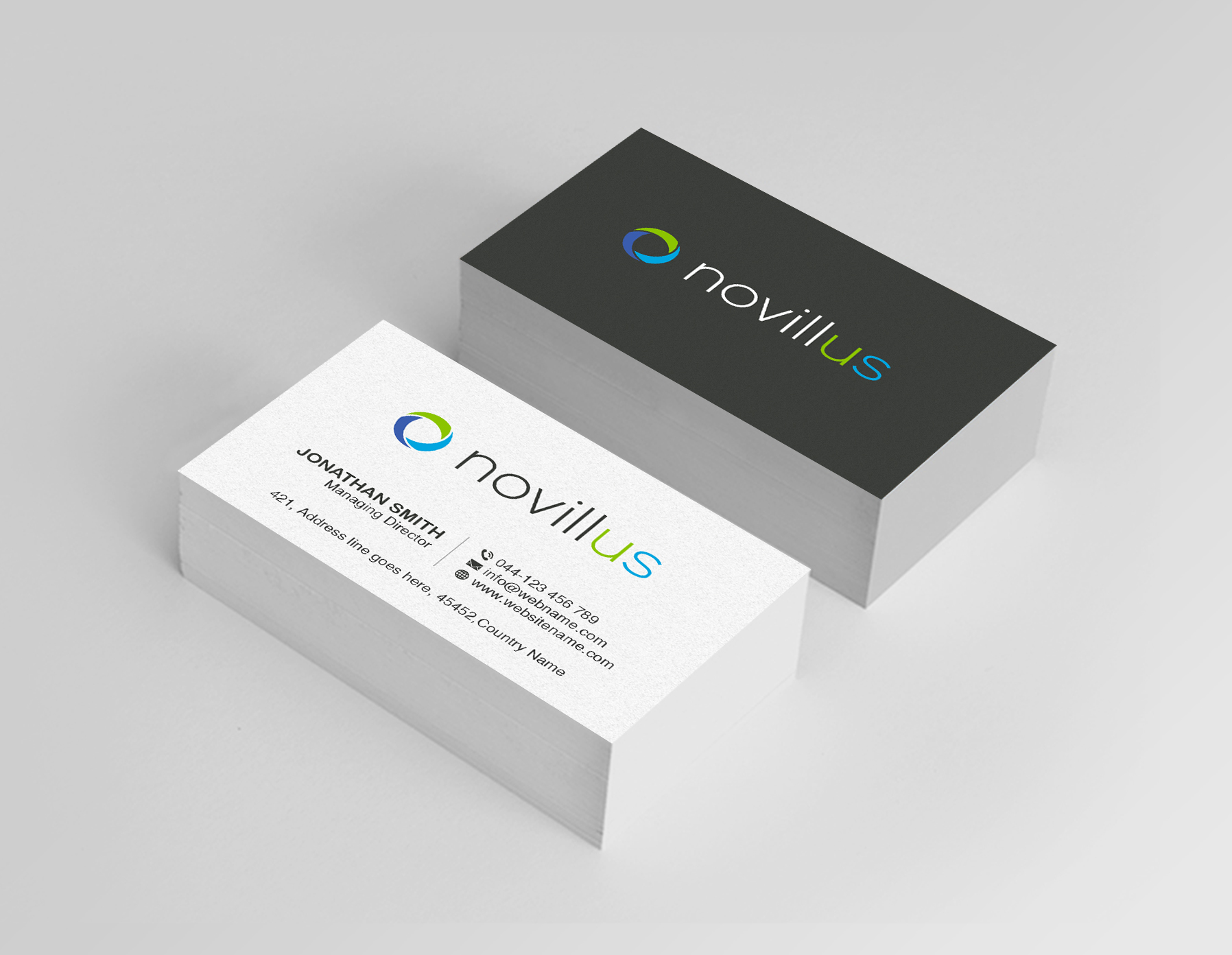 Visitenkarten-Design von Creations Box 2015 für Novillus, LLC | Design #27993163