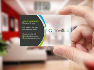 Business Card Design by Creations Box 2015 for Novillus, LLC | Design: #27995277