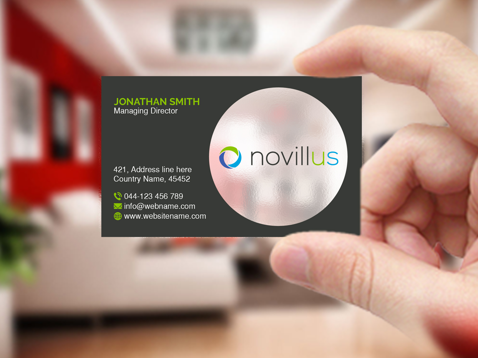 Business Card Design by Creations Box 2015 for Novillus, LLC | Design #27995278