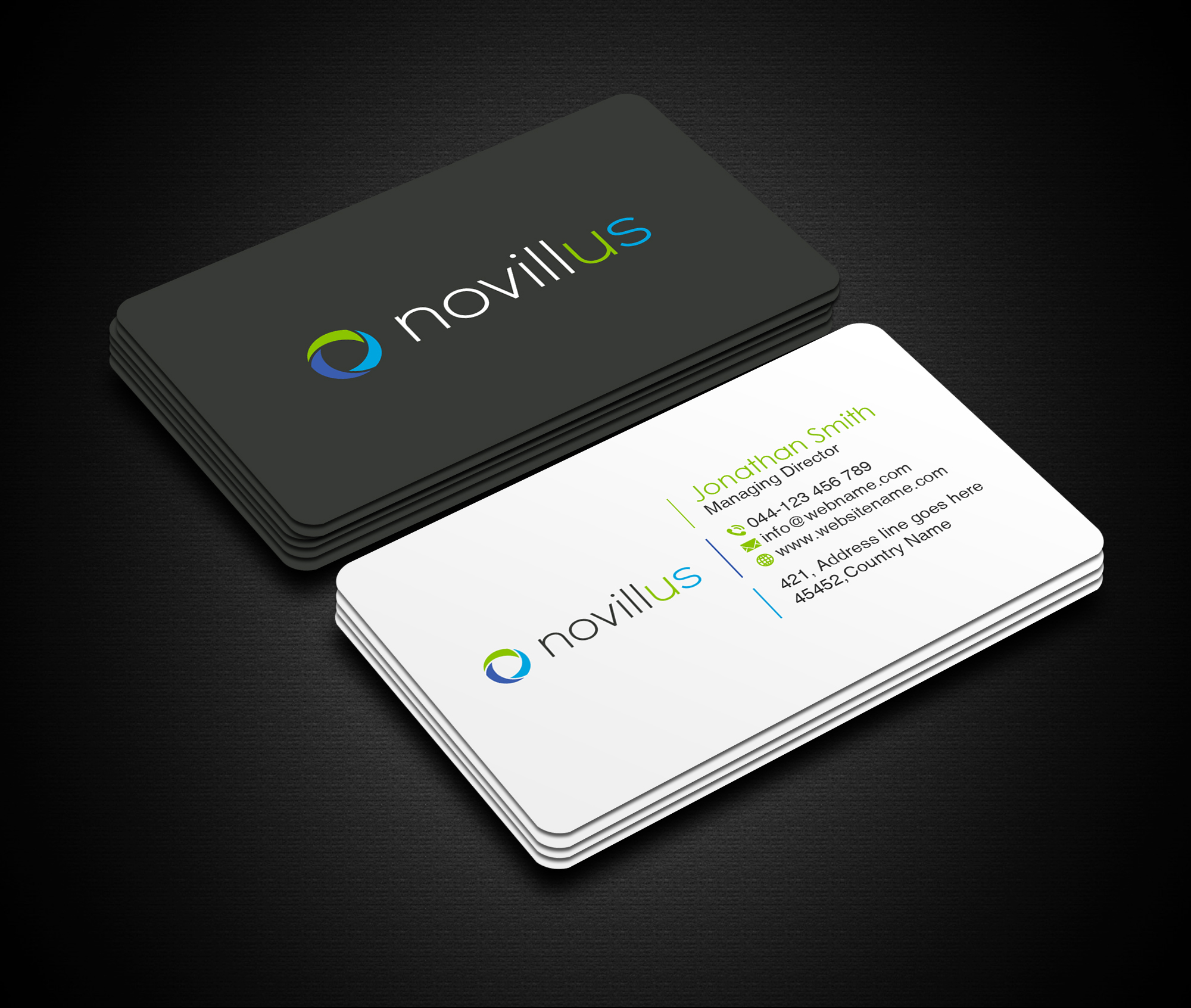 Business Card Design by Creations Box 2015 for Novillus, LLC | Design #28007852