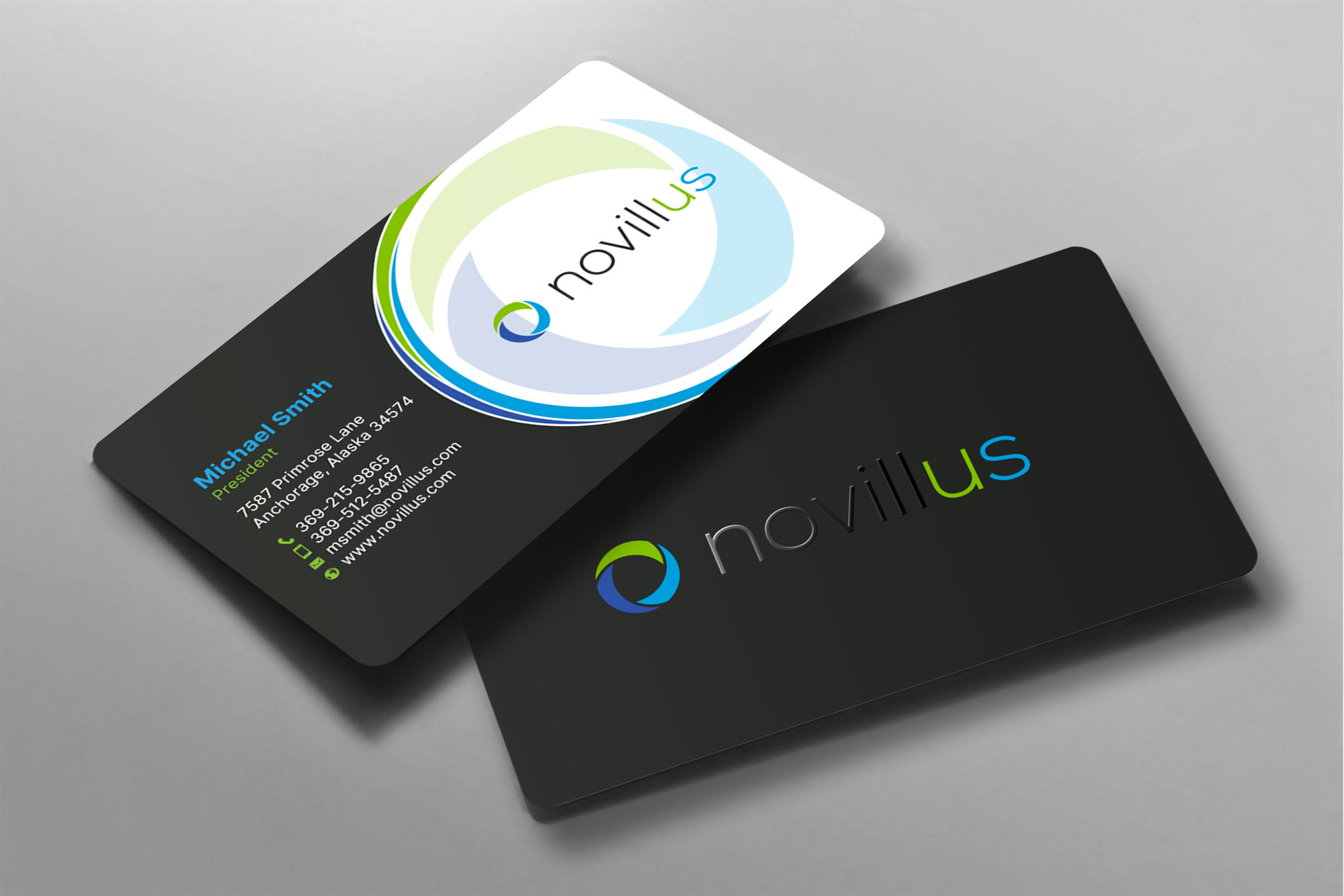 Business Card Design by chandrayaan.creative for Novillus, LLC | Design #27982970