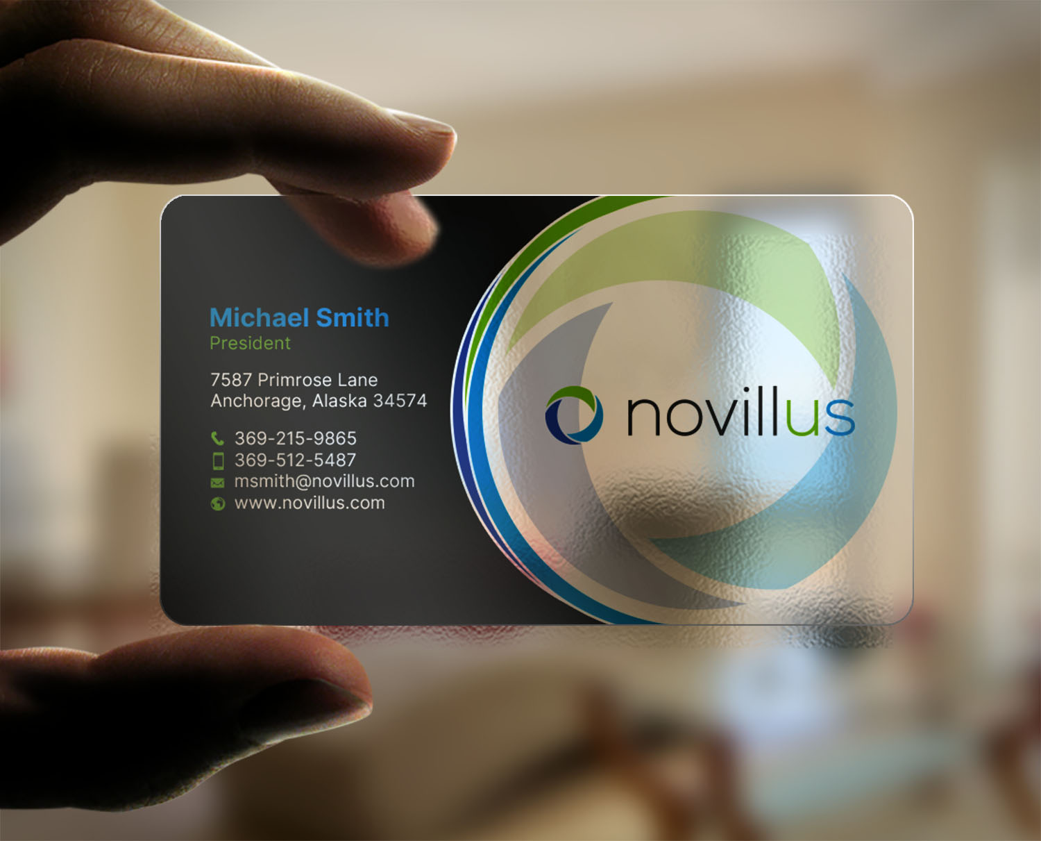 Business Card Design by chandrayaan.creative for Novillus, LLC | Design #27982971