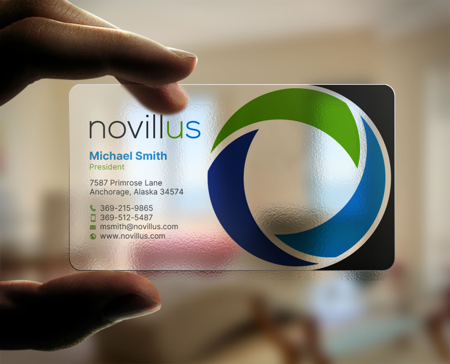 Business Card Design by chandrayaan.creative for Novillus, LLC | Design #27982972